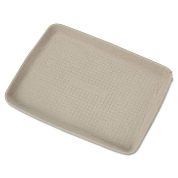 Chinet® Strongholder Molded Fiber Food Trays, 1-compartment, 9 X 12 X 1, Beige, 250-carton freeshipping - TVN Wholesale